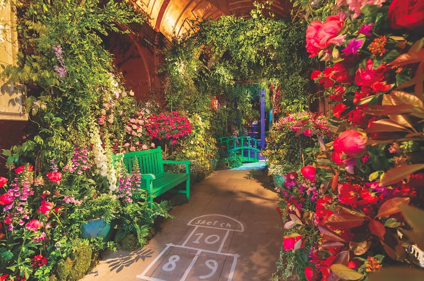 The Luxe List May 2019 - The Mayfair Flower Show at Sketch: Last Year's Impressionist Love by Rebel Rebel