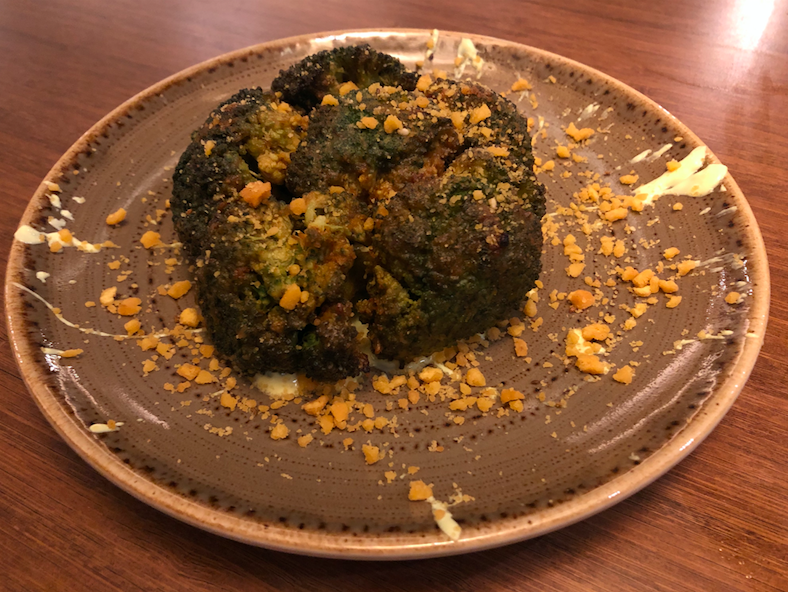 Fine Dining Indian Restaurant Kahani Hits the Spot in Chelsea: Marinated Tandoori Broccoli - The Surprising Star of the Night