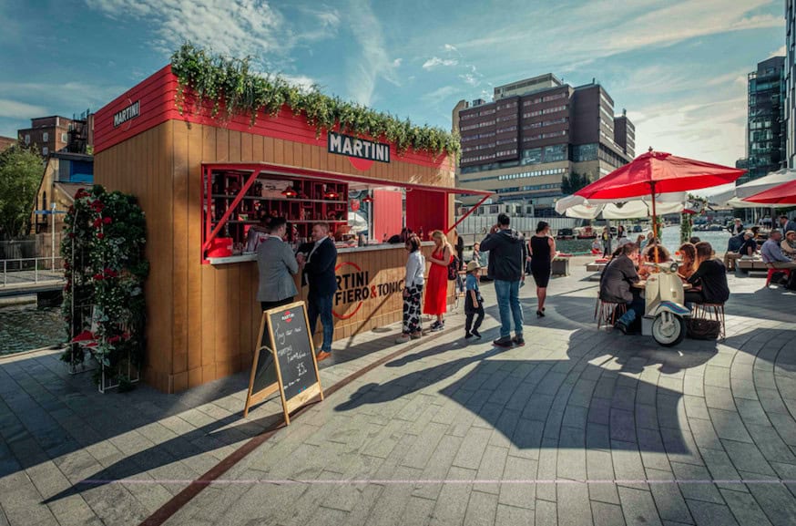 The Luxe List June 2019 - MARTINI Fiero Pop-Up, Merchant Square, Paddington
