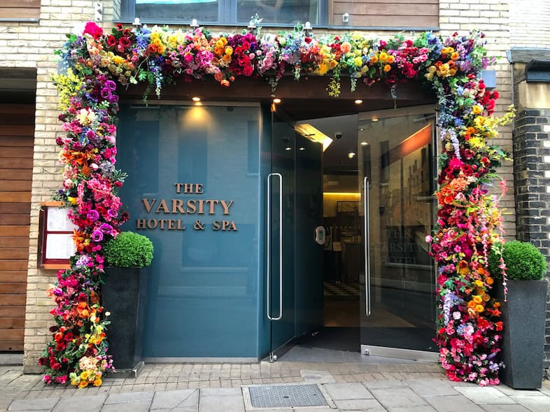 Luxe Bible Reviews The Varsity Hotel & Spa, Cambridge: Entrance