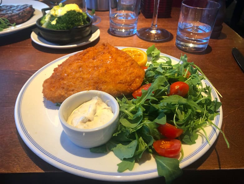 Luxe Bible Reviews The Varsity Hotel & Spa, Cambridge: Chicken Milanese at Six Brasserie
