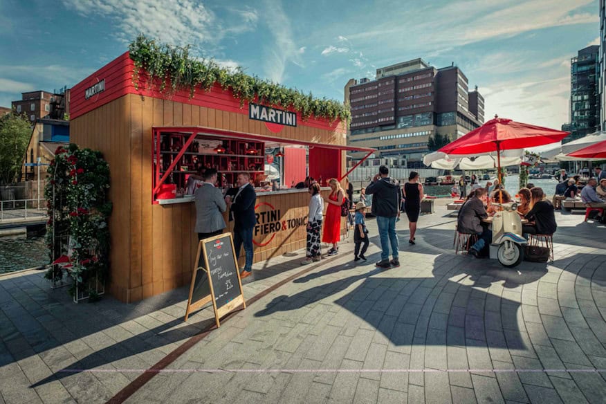 Where to Celebrate Wimbledon 2019 - Free Fiero and Tonics From MARTINI During Wimbledon at Merchant Square