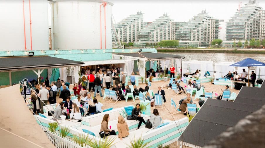 The July Luxe List 2019 - Beach Club Cinema at Fulham Beach