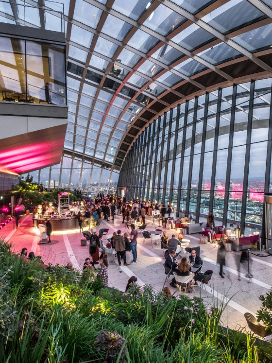 Fenchurch Terrace at Sky Garden - Botanical Bliss Above the London Skyline