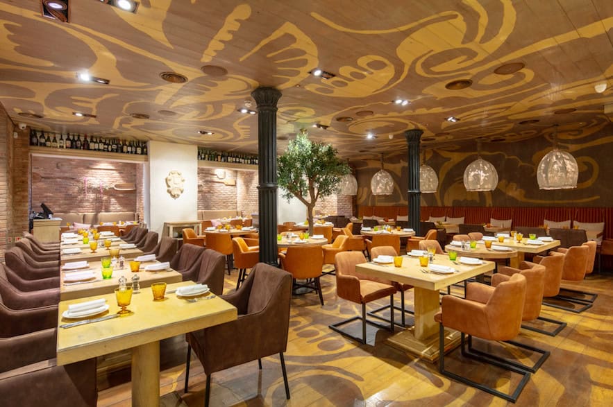Bocconcino Restaurant - Italian Elegance in the Heart of Mayfair: Upstairs Restaurant Area
