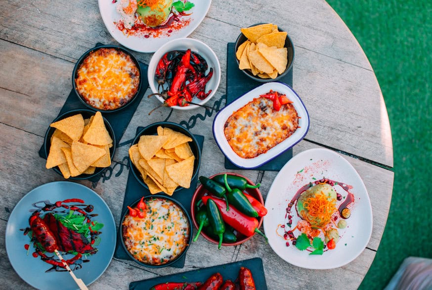 Summer Vibes & Boozy Bottomless Brunch at The Courtyard Fulham: Main Dishes (Photo Credit: Tom Leishman)