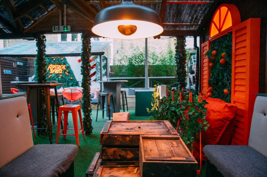 Summer Vibes & Boozy Bottomless Brunch at The Courtyard Fulham: (Photo Credit: Tom Leishman)
