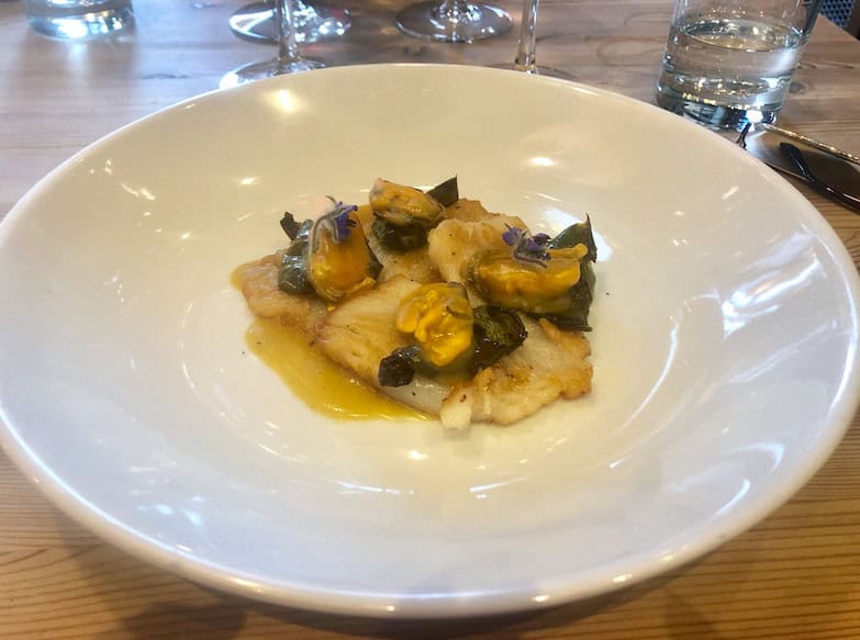 Enoteca Rabezzana, Spitalfields - Real Cooking at its Italian Best: Ray Wings with Mussels Starter