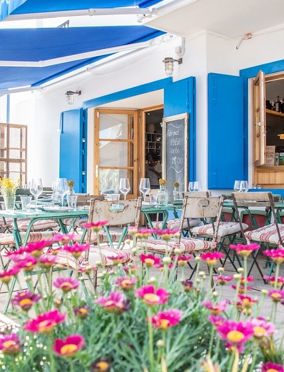 Bottega il Buco: Warming Ibiza up for Winter - The stunning outdoor al fresco terrace a stone's throw from Santa Gertrudis Square