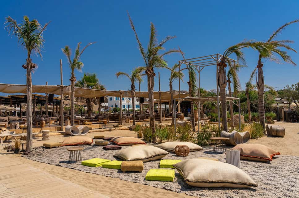 SantAnna Mykonos - For a Luxurious Beach Club Experience (Photo Credit: Pavlos Tsokounogloua)