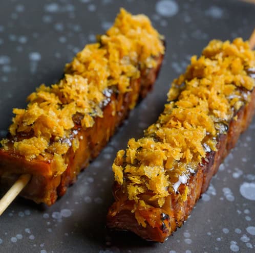 Sharer Plate Heaven at Wolf at the Door, Manchester: BBQ Lamb Skewers