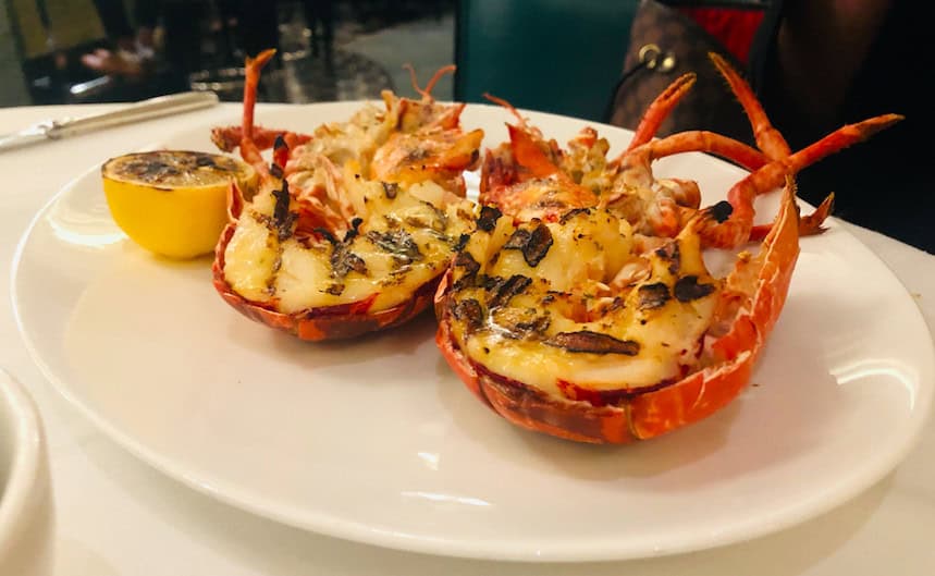 Seafood Heaven at Kaspar's at the Savoy: Isle of Harris Lobster Main