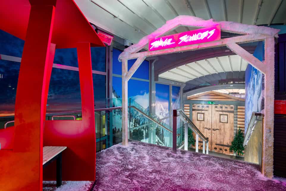 The Luxe List of Christmas Pop-Ups & Terraces 2019 -Savage Garden’s Savage Schloss Ski Lodge