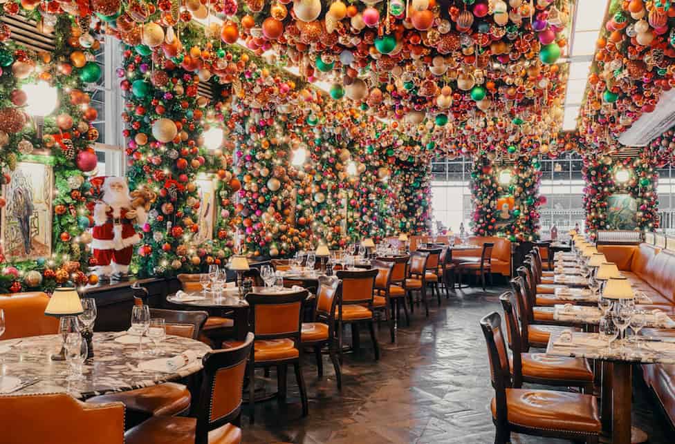 The Luxe List December 2019 - 34 Mayfair's Christmas Installation with Moët & Chandon