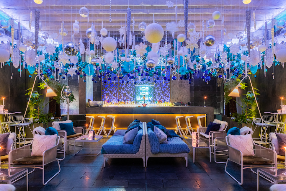 The Luxe List December 2019 - The Ice Ice Baby Secret Garden with CÎROC Vodka at South Place Hotel