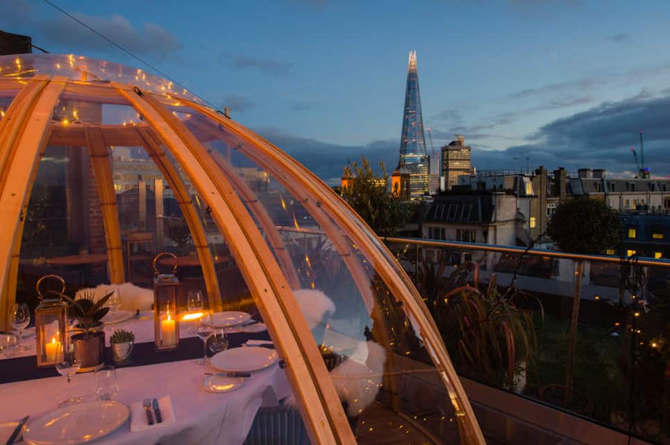 The Luxe List January 2020 - Vintry & Mercer Igloo Pop-ups