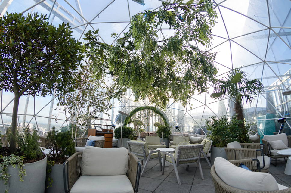 20 Stories, Manchester: Roof Terrace Igloo Vibes
