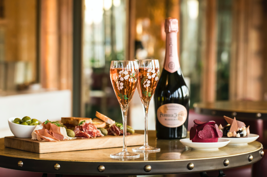 The Luxe List February 2020: Perrier Jouet’s Champagne Terrace at Harrods for Valentine’s Day