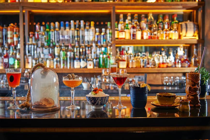 Modern Luxury in the Capital - Hilton London Bankside: The Distillery with plenty of gins and small plates to satisfy every craving!