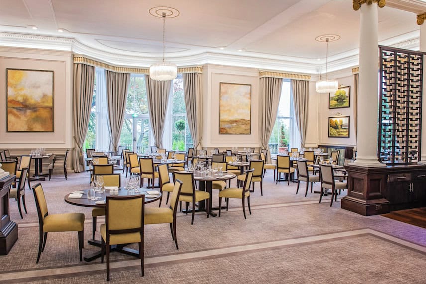 Enjoy A Royal UK Getaway at Oatlands Park Hotel: The stunning Mulberry Restaurant 