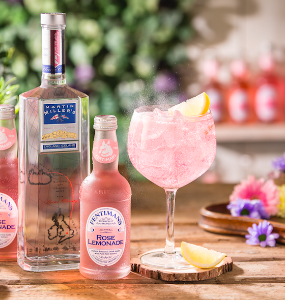 Lockdown Cocktails! Bring The Bar To You! Martin Miller's Gin and Fentimans Rose Garden cocktail