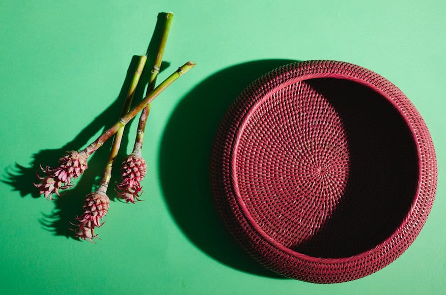 Make Your Work From Home Space Beautiful With Kalinko: Inya Rattan Bowl (£48)