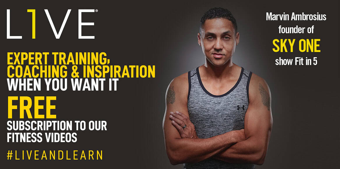 The Virtual Luxe List April 2020:  12 Weeks of Free Workouts from L1VE