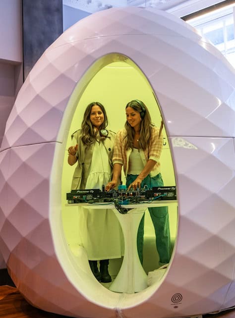 The Luxe List August 2002: Eggslut's 'Eggfessional' Booth with Bompas and Parr