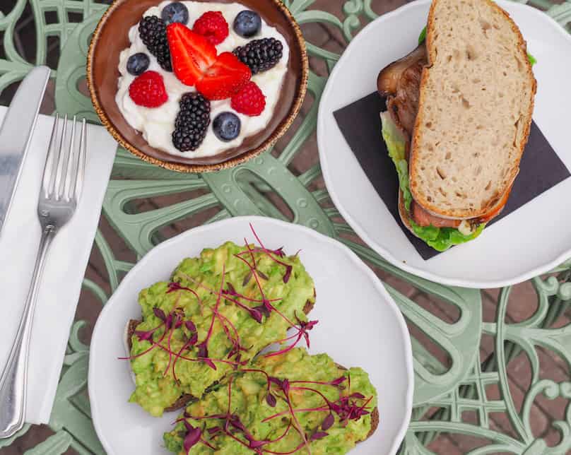 Smashed Avo, Greek Yoghurt and BLT at new BOBO Social, Elephant and Castle