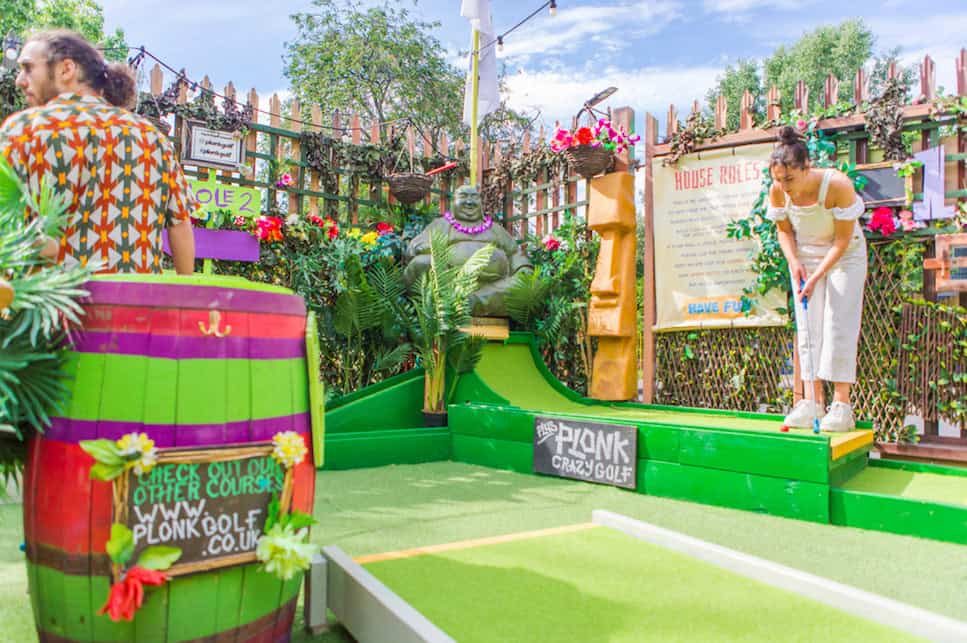 The Luxe List August 2020: Part Two - Plonk Golf at London Fields image of golf course