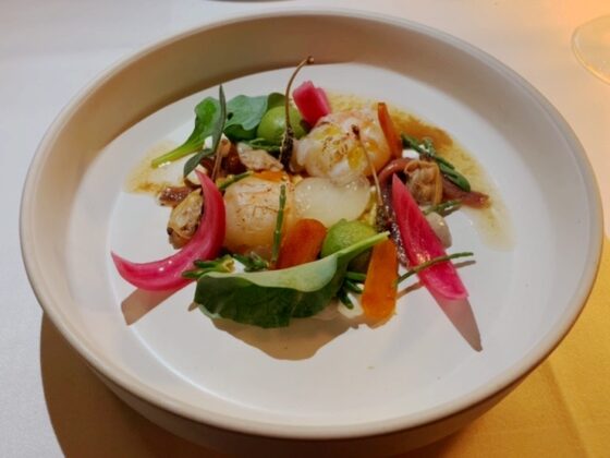 L'Artigiano - NEW Italian Fine Dining in Chelsea: The fresh zingy insalata di Mare £15.95 was the perfect palate cleanser