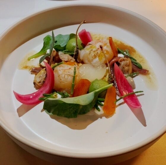 L'Artigiano - NEW Italian Fine Dining in Chelsea: The fresh zingy insalata di Mare £15.95 was the perfect palate cleanser