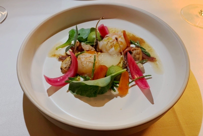 L'Artigiano - NEW Italian Fine Dining in Chelsea: The fresh zingy insalata di Mare £15.95 was the perfect palate cleanser