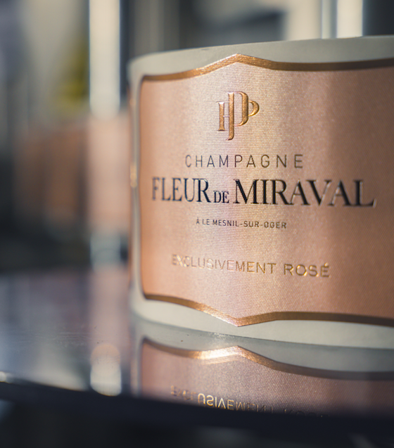 Maison de Champagne Fleur de Miraval - A First Look at Brad Pitt and Angelina Jolie's New Rosé Champagne