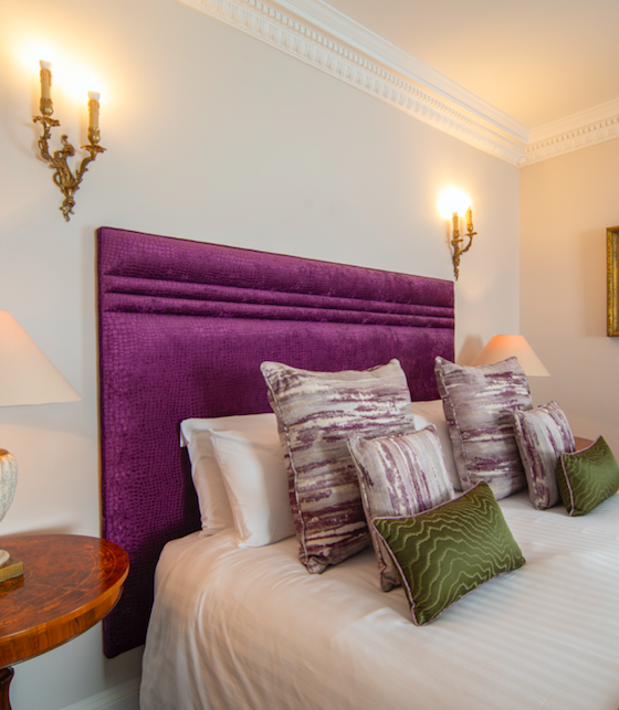 Rooms at Whittlebury Park are cosy and comfortable with super fast wifi, a free mini bar and fluffy robes among the luxuries