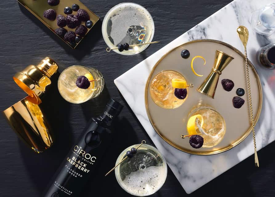 Limited edition Black Raspberry CÎROC Vodka is infused with a blend of beautiful black raspberries which are just bursting with flavour!