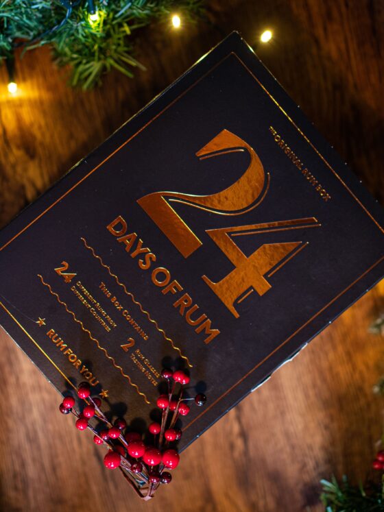 The 24 Days of Rum Advent Calendar is a luxurious collection of 24 x 20ml miniature rums from 24 different countries