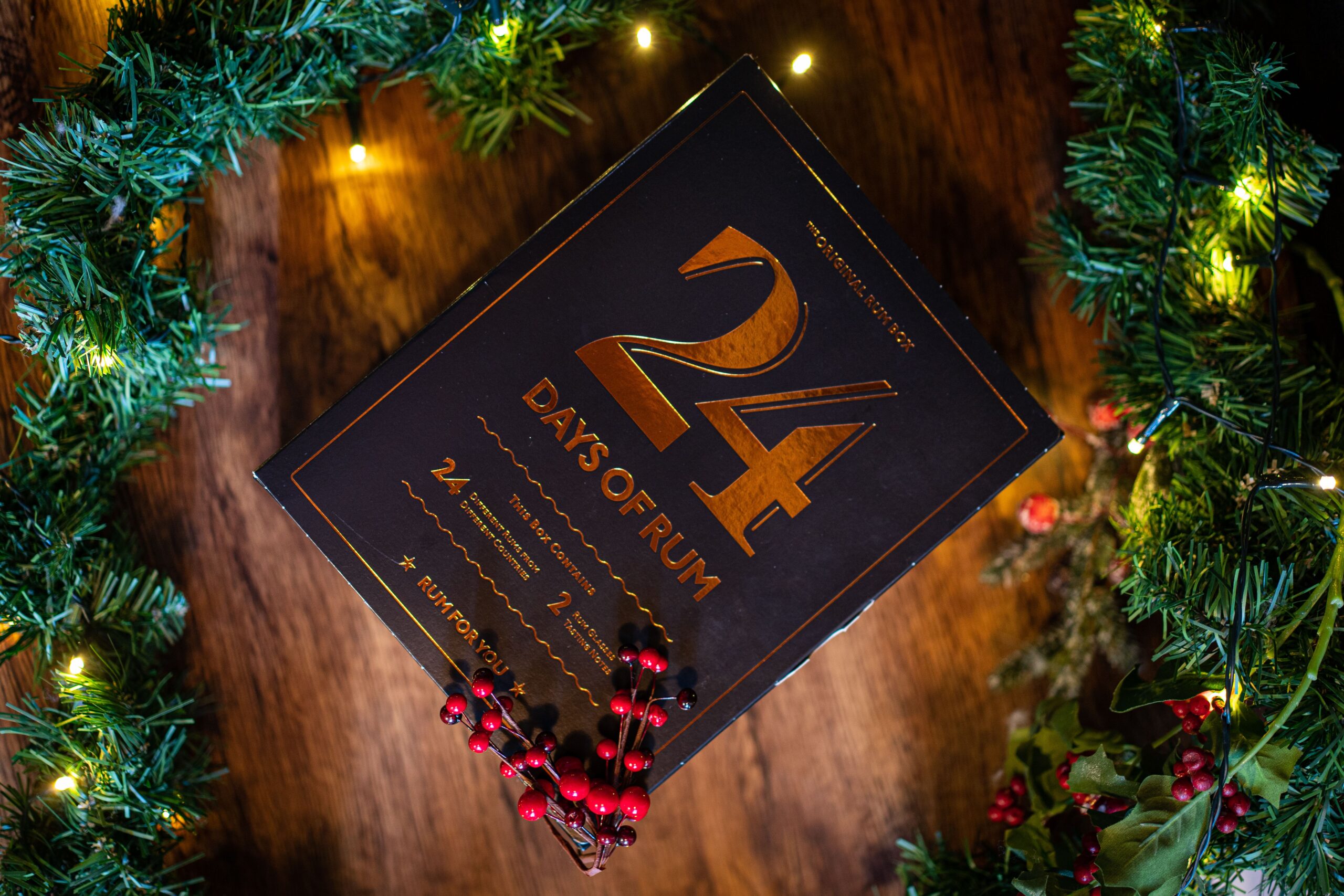 The 24 Days of Rum Advent Calendar is a luxurious collection of 24 x 20ml miniature rums from 24 different countries