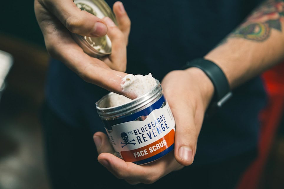 Bluebeard's Revenge Face Scrub £14.99 (Hamilton's Photo Credit)