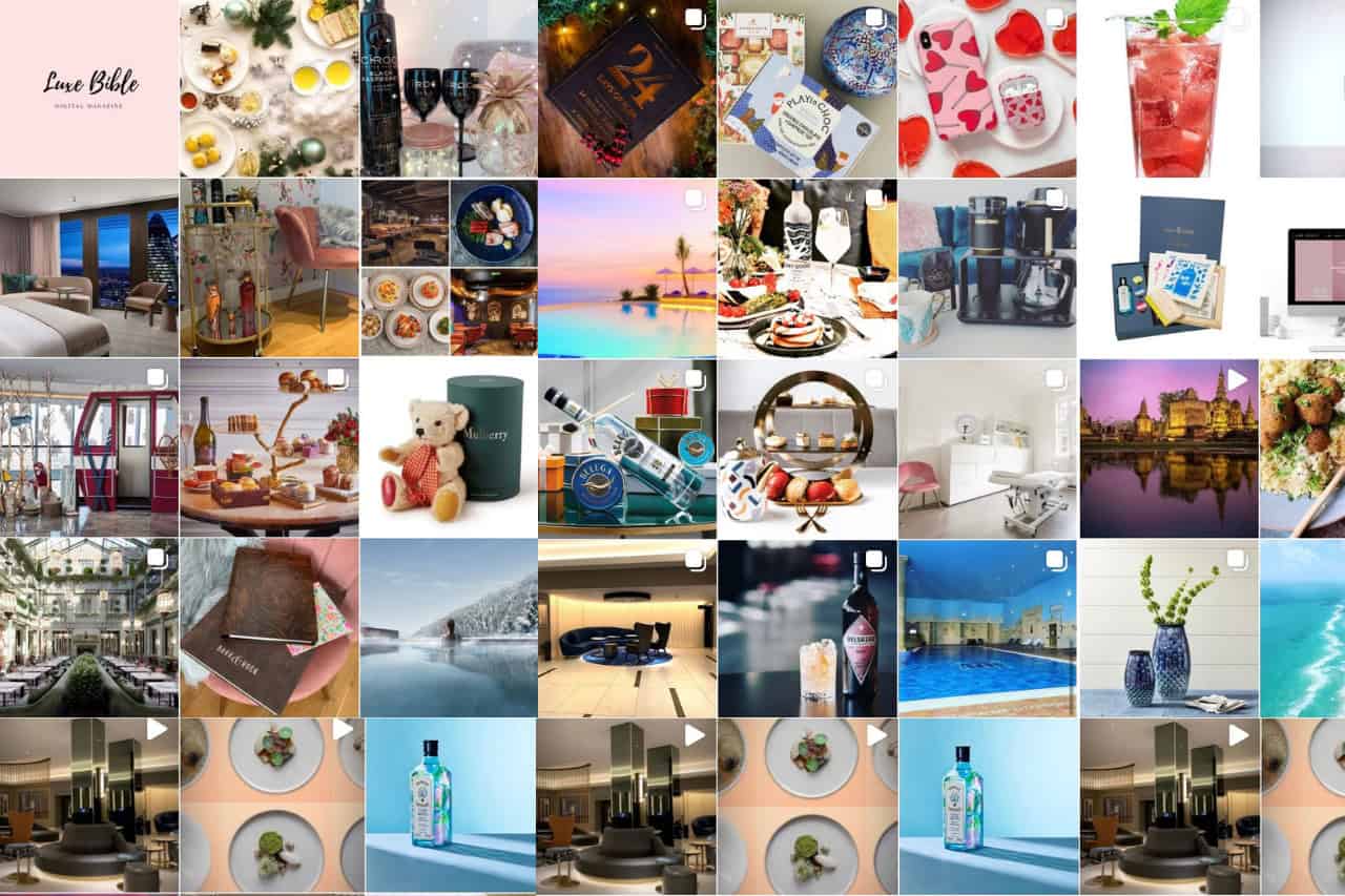 instagram image work with us page