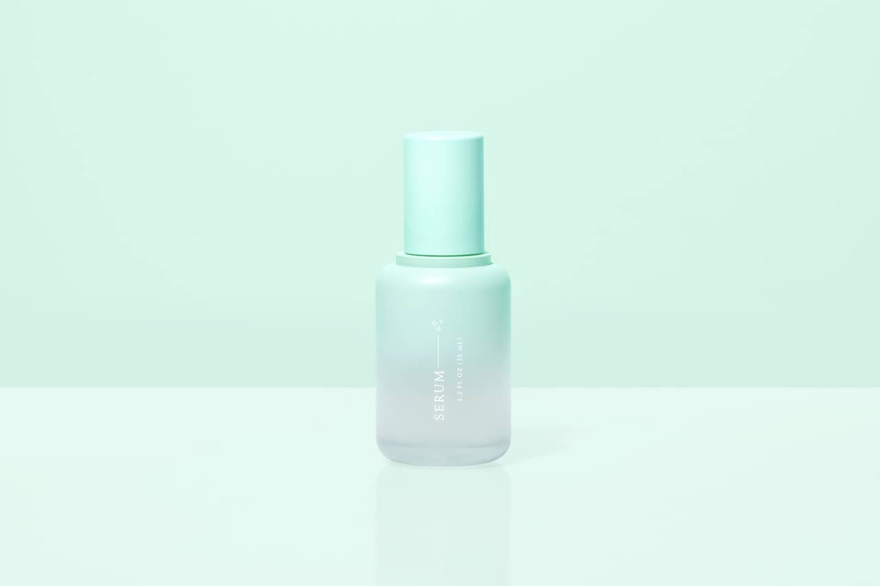 The bespoke serum is super nourishing with a gel-to-liquid-to-powder technology 