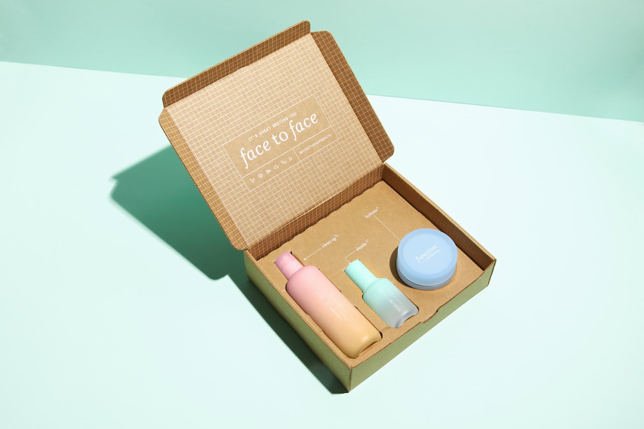 Your customised Function of Beauty products will arrive gorgeously packaged!