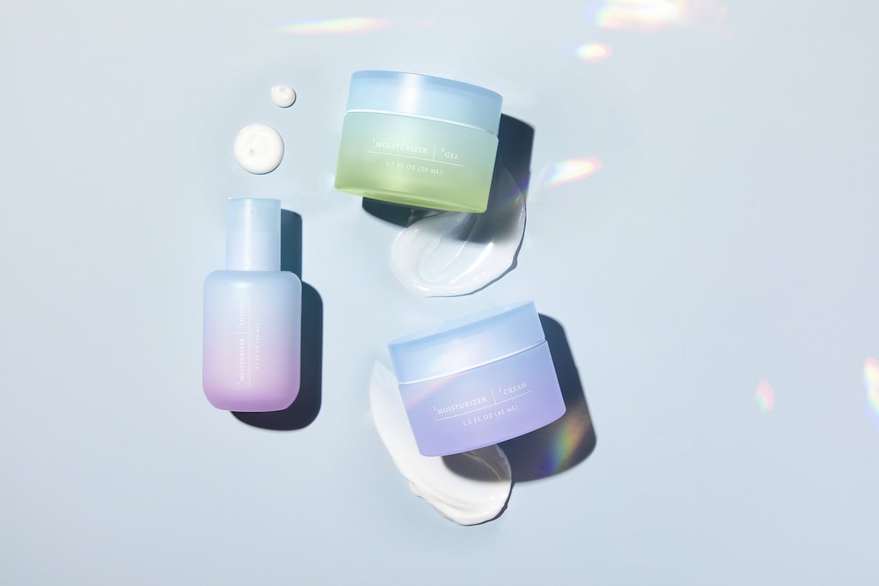 The moisturiser will be specially formulated for your exact skin type