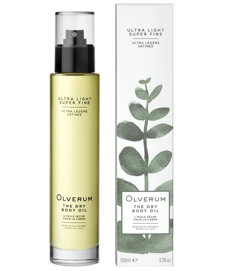 Olverum: The Dry Body Oil contains infusion of 30 essential and cold-pressed botanical oils including Alaria Esculenta