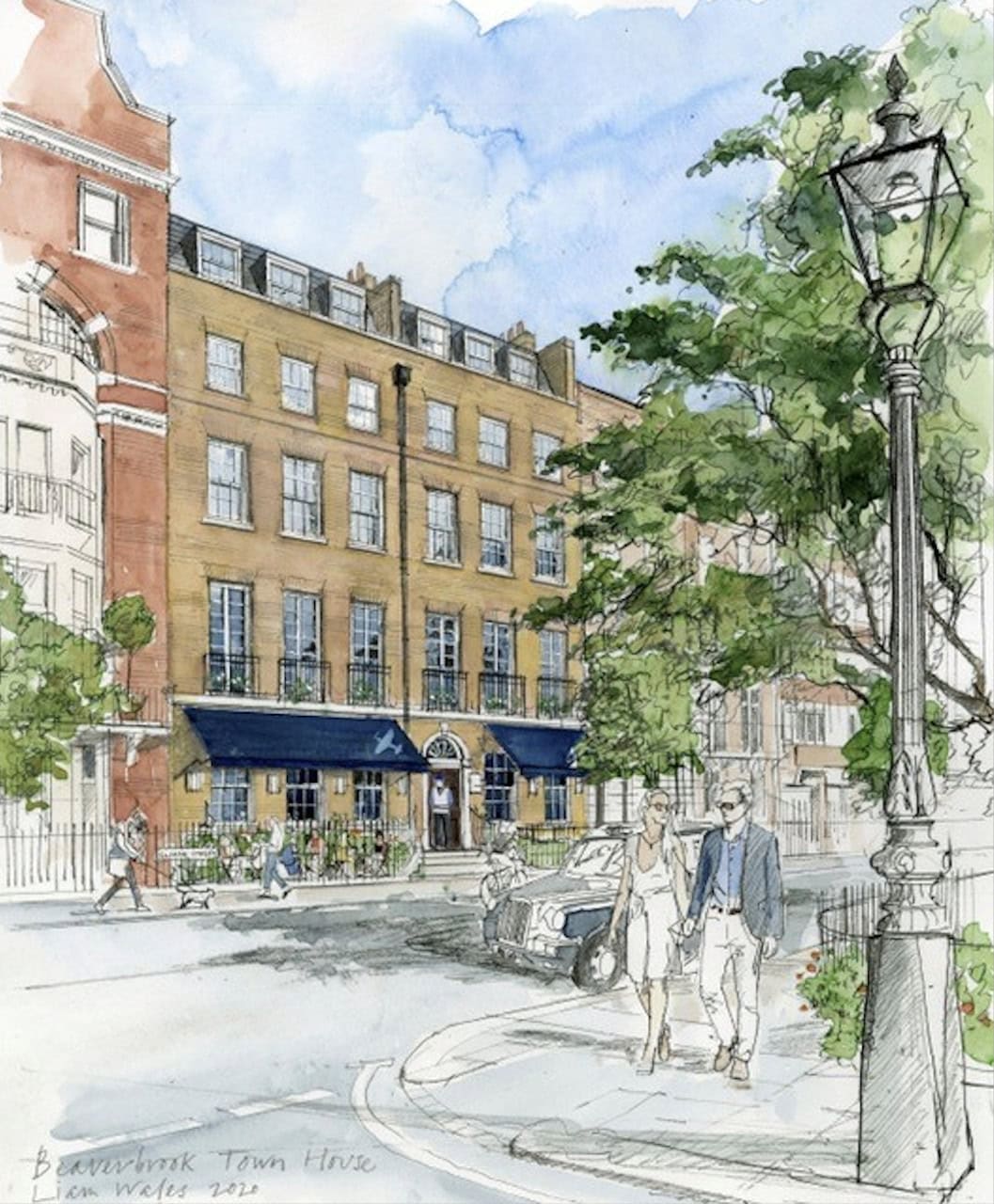 Beaverbrook Town House on Sloane Street, Chelsea will feature 14 luxury suites named after much-loved London theatres