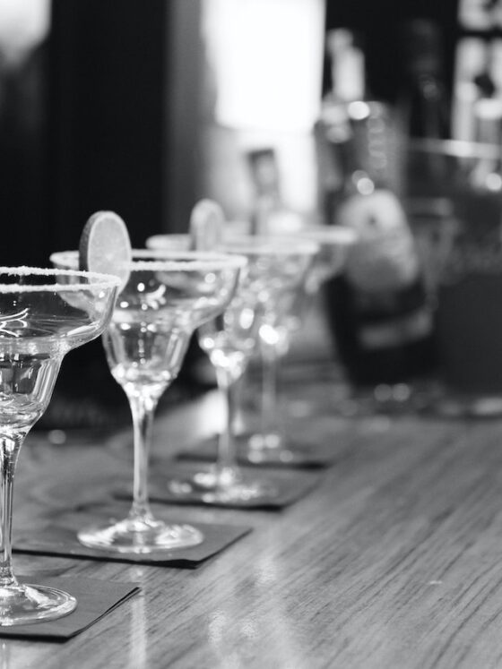 Margaritas all lined up and ready to go. (Photo by Life Of Pix from Pexels)