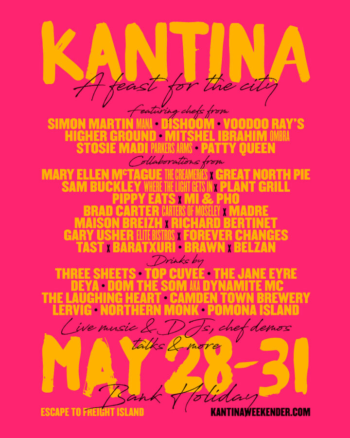 The Kantina Weekender Line up in Manchester May 28th - 31st