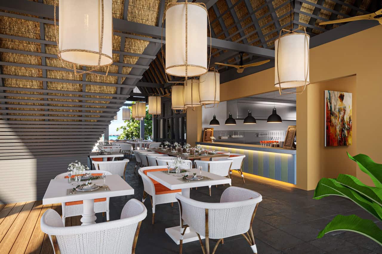 The all-inclusive meal options at Cora Cora Maldives include Asian cuisine at Ginger Moon