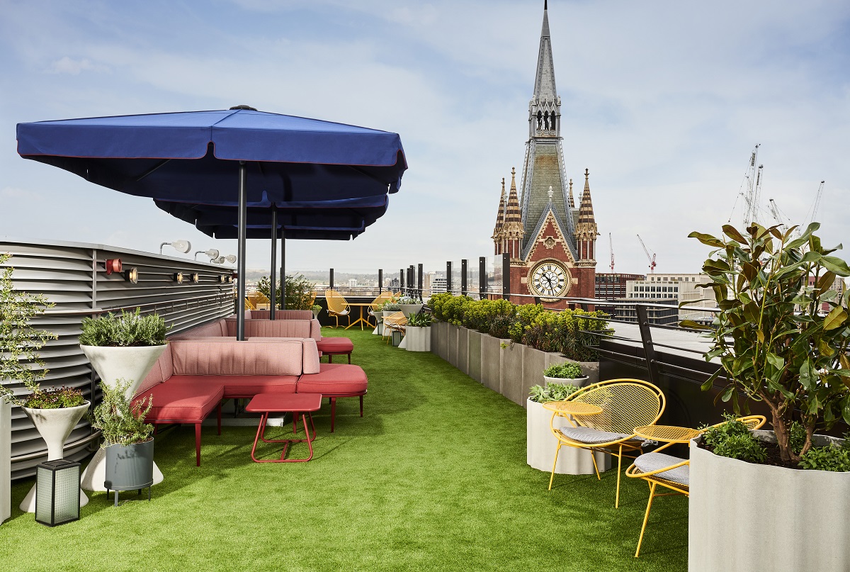 Get dressed up and try out the hot new Rooftop Terrace at The Standard, London (Photo Credit: The Standard)