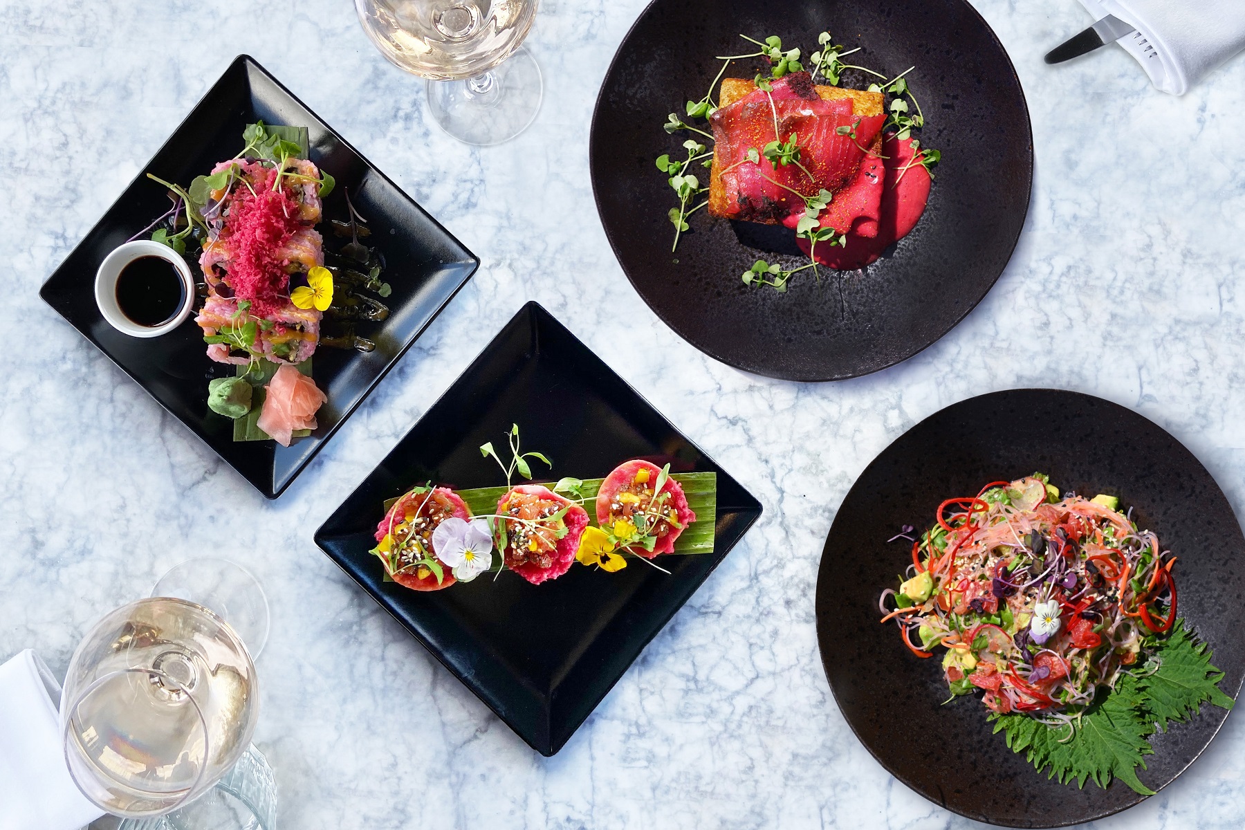 Think pink this July with a luxe Blush Brunch at The Rooftop at Trafalgar St. James